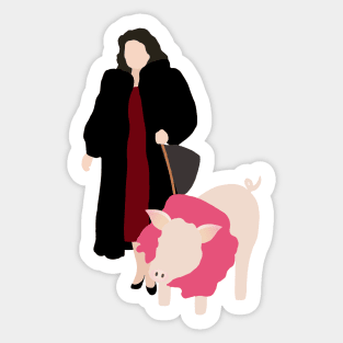 suzanne sugarbaker and noel Sticker